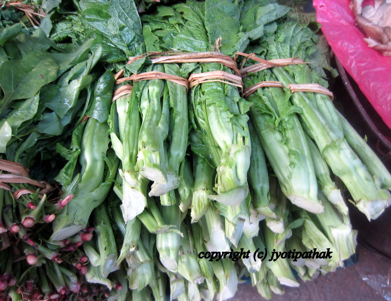 Taste of Nepal Green Leafy Vegetables सागपात हरु (Part 3)
