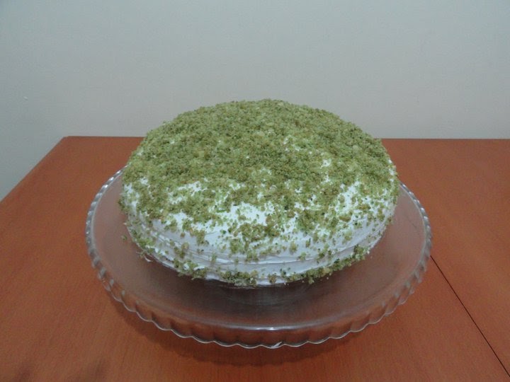 yemeksizseniz yeşil kek)