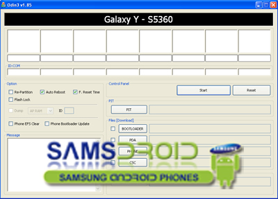 Odin For Galaxy Y S5360 Odin For Galaxy Y S5360
