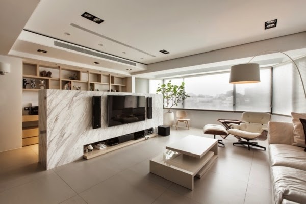 partition divider tv decorative interior modern contemporary designs plasterboard wooden glass suggestions components