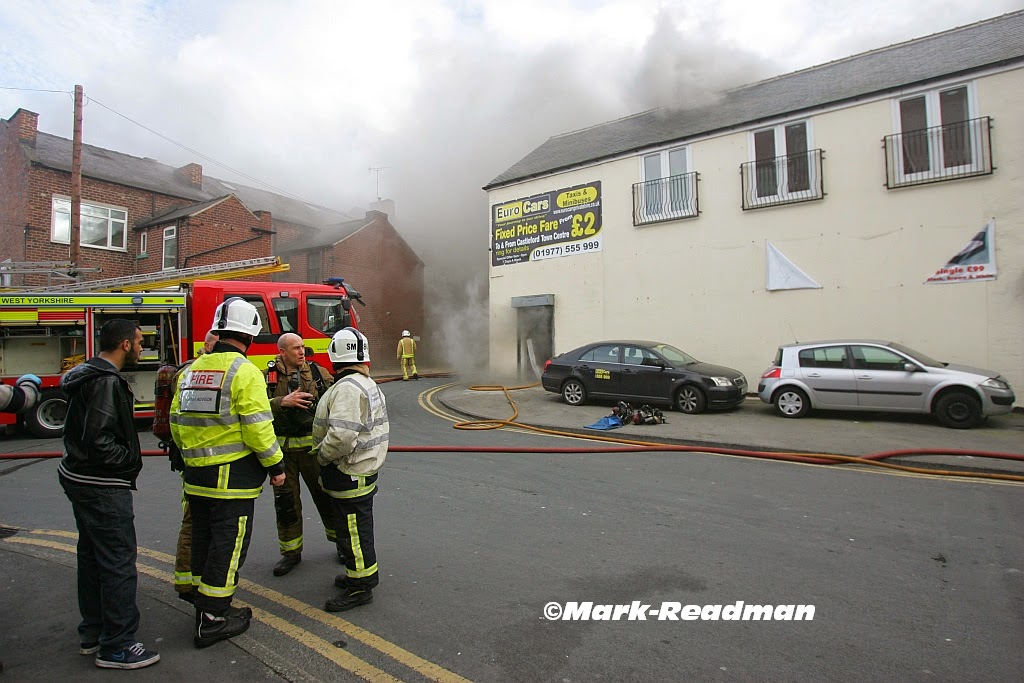 castleford blaze, fire castleford Castleford blaze