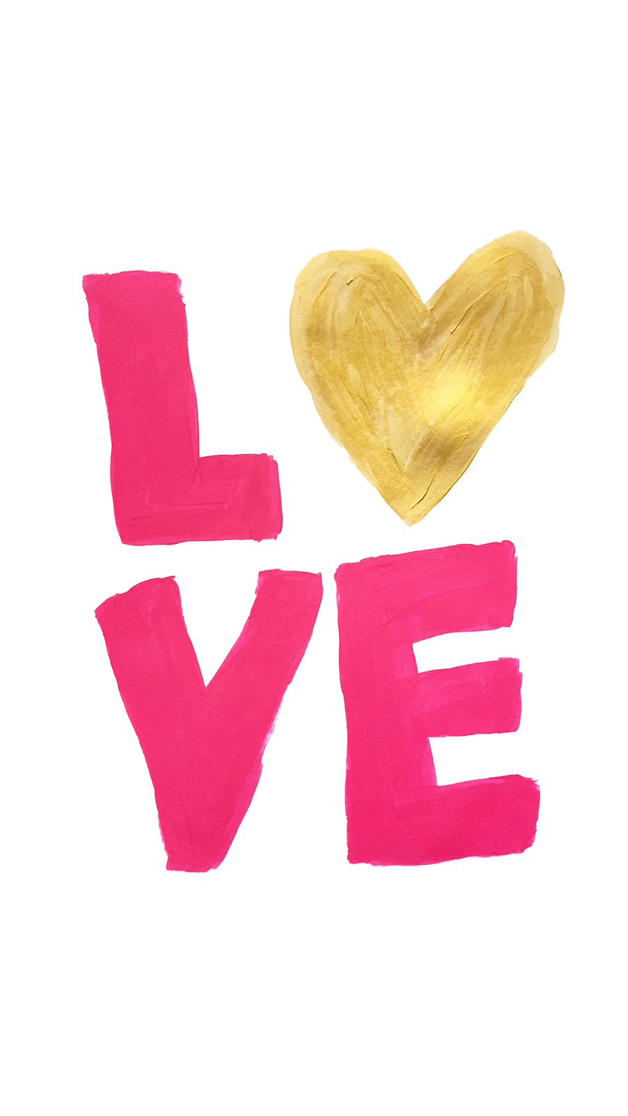 La Petite Fashionista: Handpainted & Hearts: Free Wallpapers and Printables