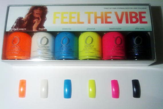 confezione smalti orly fluo feel the vibe