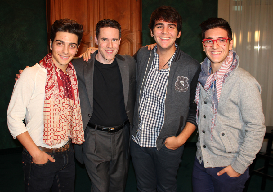 Volo onorati ennio tributo presentarlo morricone spettacolo Paul Larson TV Producer: SPOTLIGHT: Il Volo Exclusive!