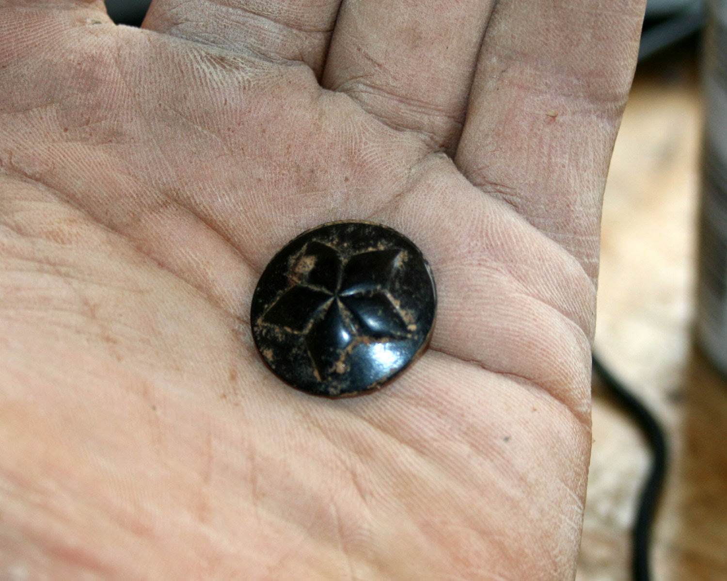 My button; all I found My button; all I found