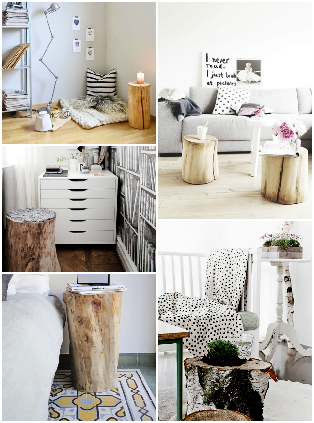 SORTEO tronco de madera LUFE Tronco madera decoración