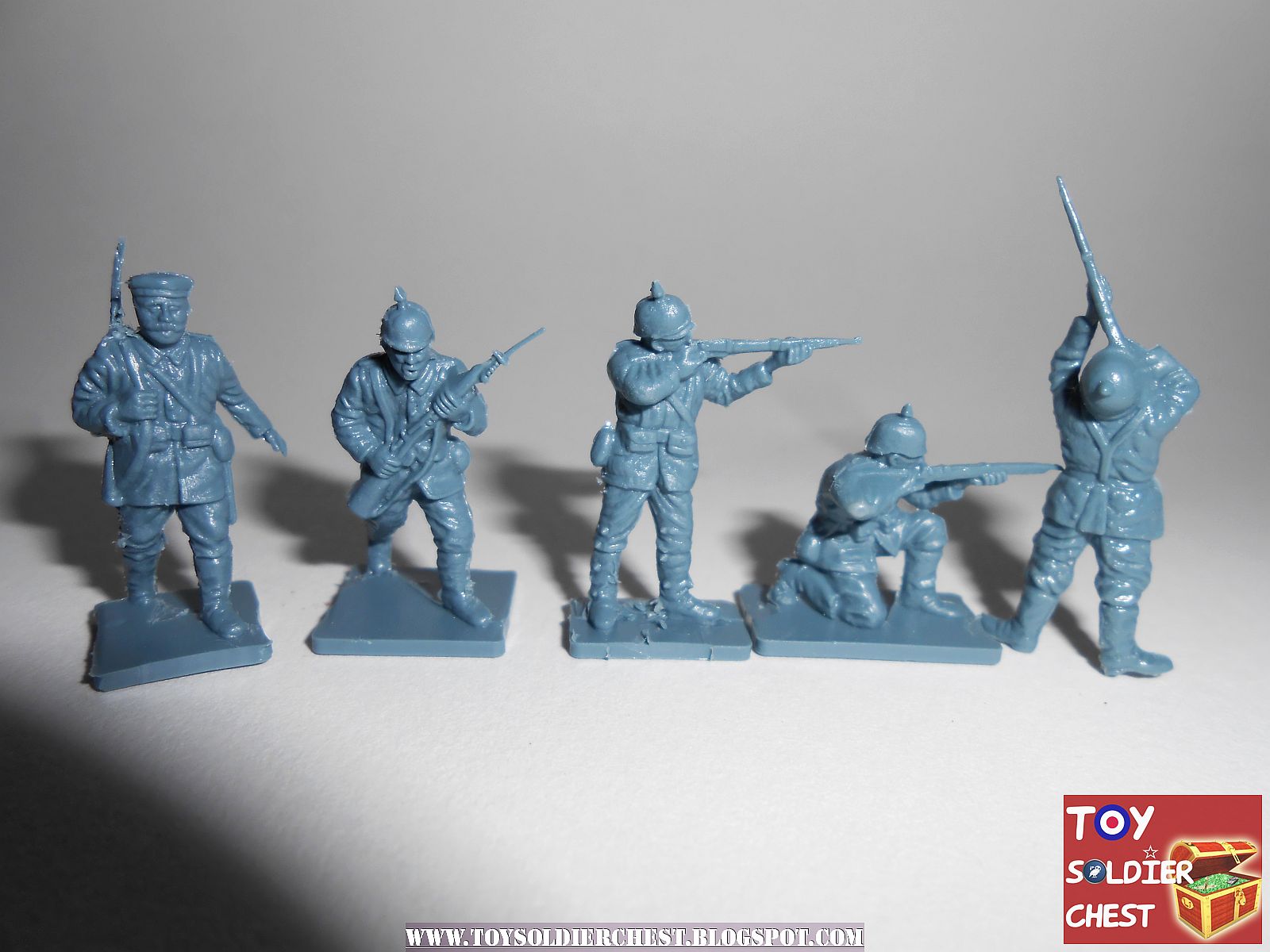 Toy Soldier Chest Review; Airfix WWI German Infantry 1/72 Plastic