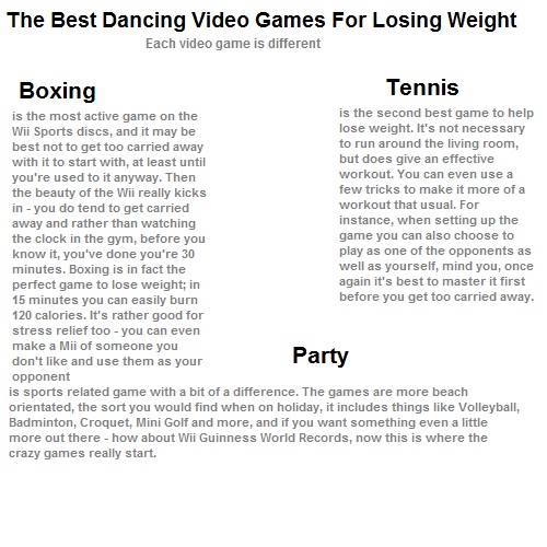 The Best Wii Games For Weight Loss Best1