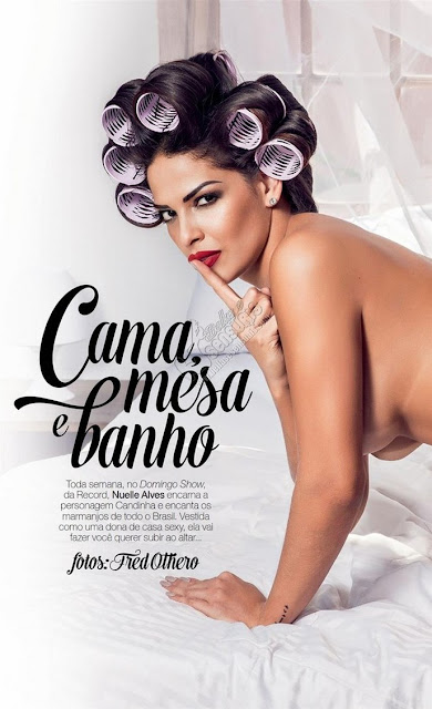 Fotos de Nuelle Alves - Dona Candinha - nua na Playboy