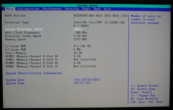 Joey的奮鬥: Intel DZ68BC 主機板：BIOS 與耗電簡測
