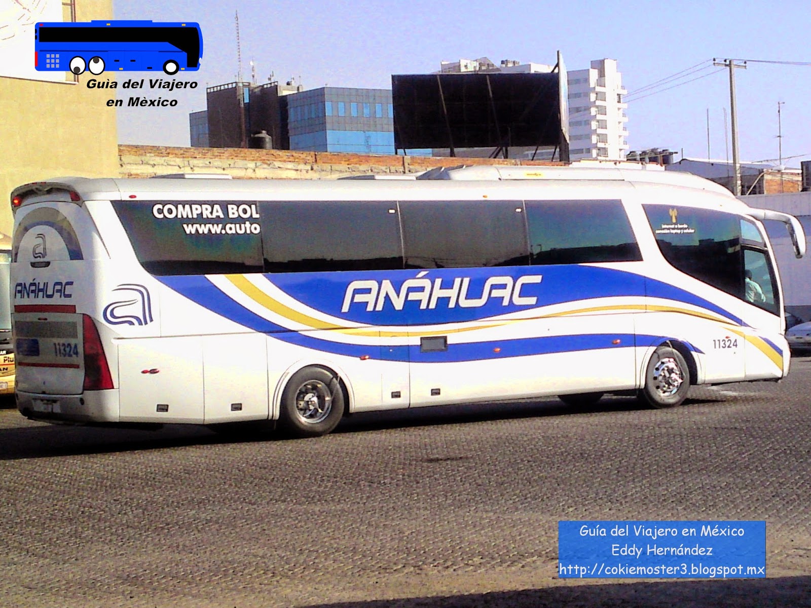 Guía del Viajero en México Autobuses Anahuac