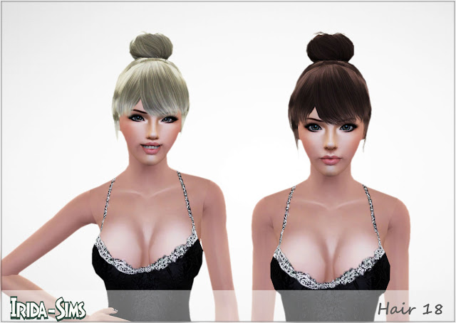 The Sims 3: женские прически.  - Страница 51 Hair+18+by+I-S