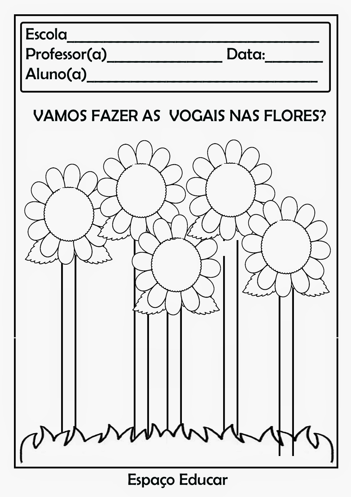 flores no jardim letra:28 Atividades com vogais prontinhas para você imprimir! – ESPAÇO flores no jardim letra:28 Atividades com vogais prontinhas para você imprimir! – ESPAÇO