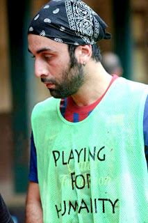 Ranbir Kapoor Plays Football for Charity Event