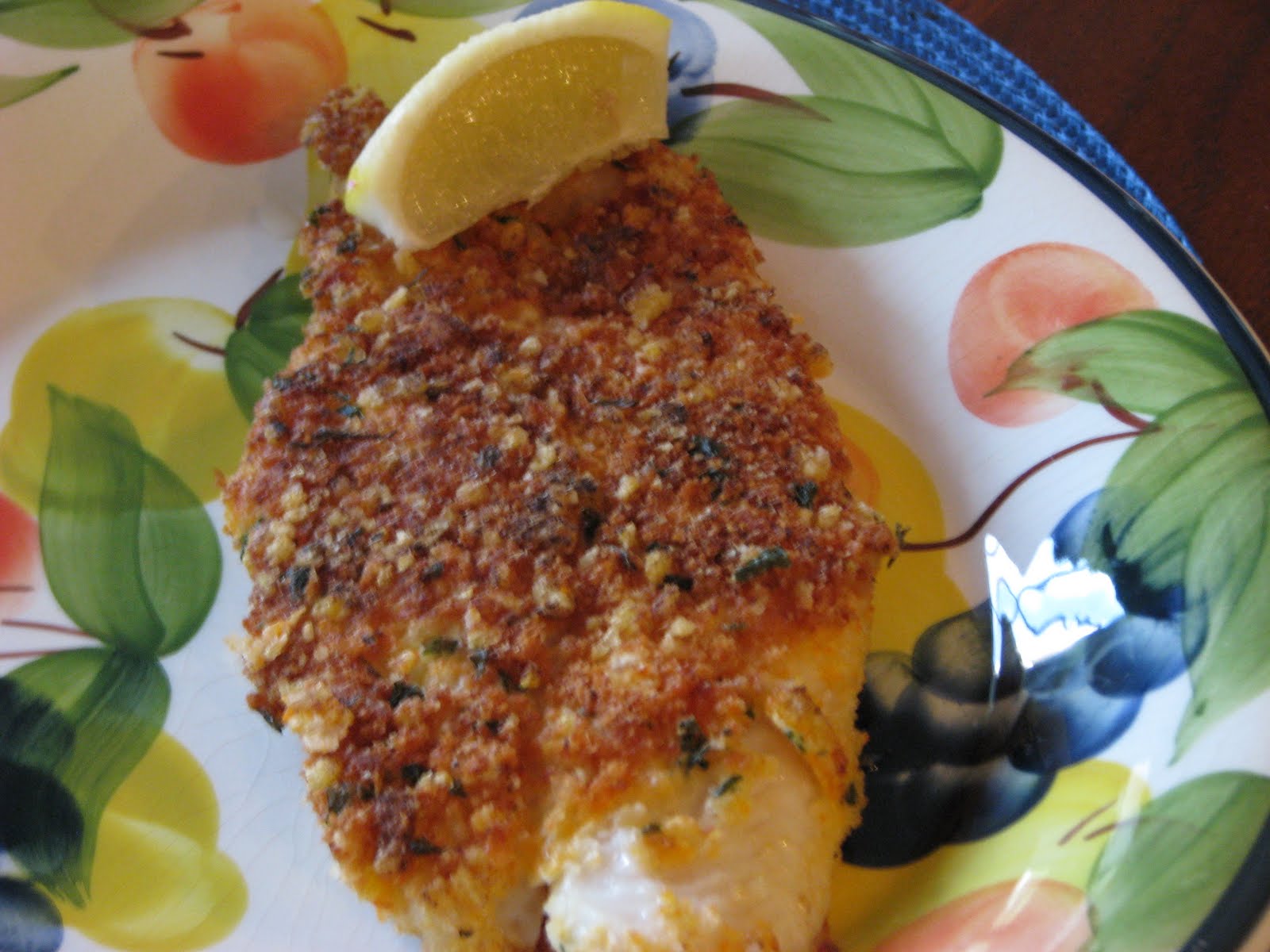 TheFultonGirls Cheese Crusted Fish