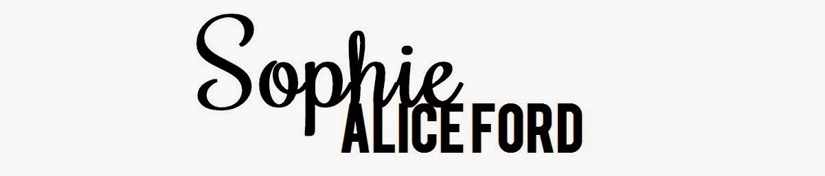 Sophie Alice Ford Blog