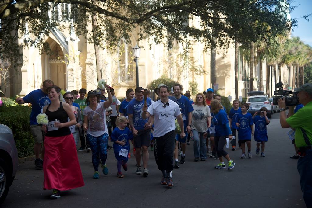 Hanukah Torch Relay