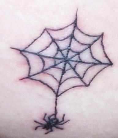 Spiderweb Tatto on Spider Web Tattoos Designs And Meaning   Leaftattoo Com