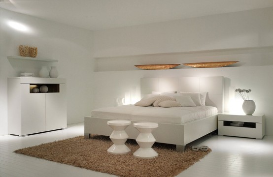 Decoración: dormitorios color blanco | Ideas para decorar, diseñar y