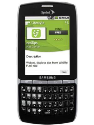 Samsung Sprint Manual User Guide & Specifications Replenish SPH M580