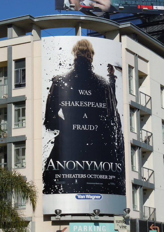 Anonymous movie billboard
