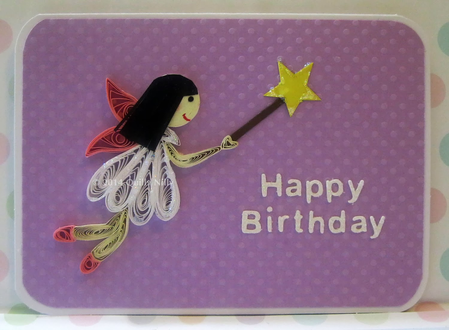 Quilly Nilly Children's Birthday Card Order