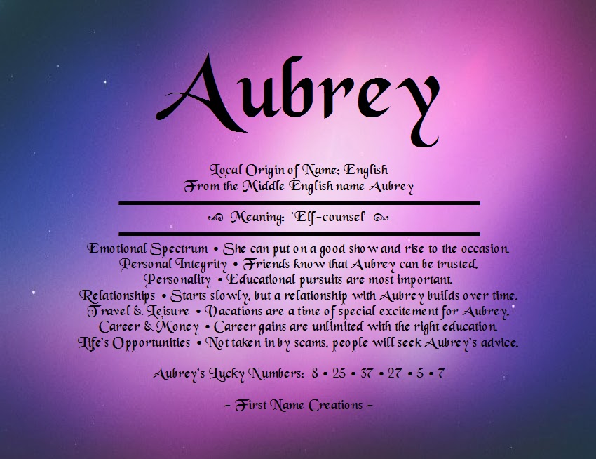 Aubrey | . . . Tell Me Your Name . . . | Pinterest