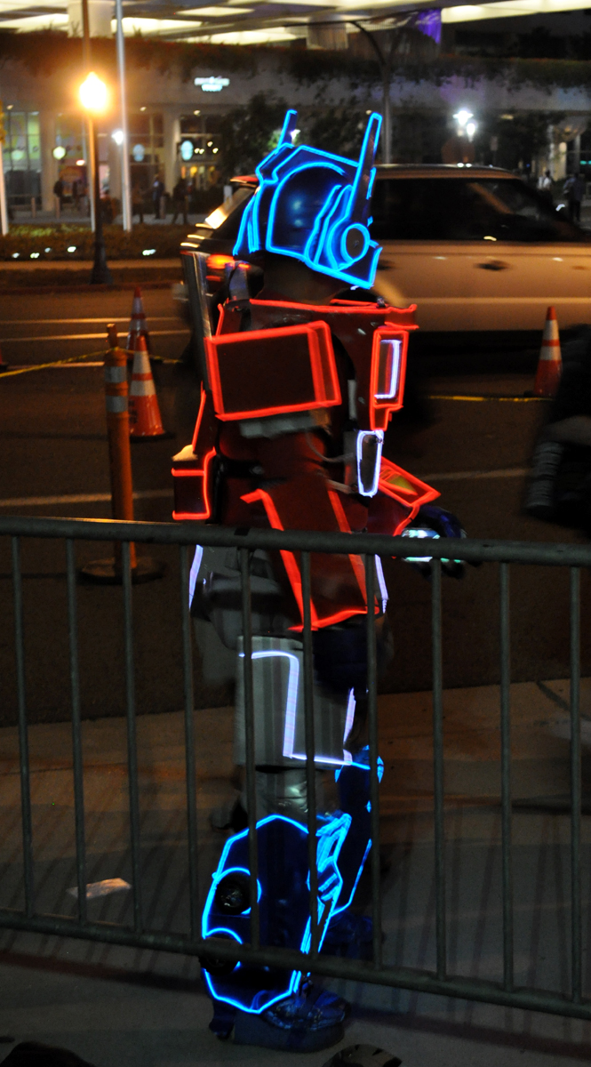 Just A Car Guy the best Transformer costume at Comic Con I saw this
