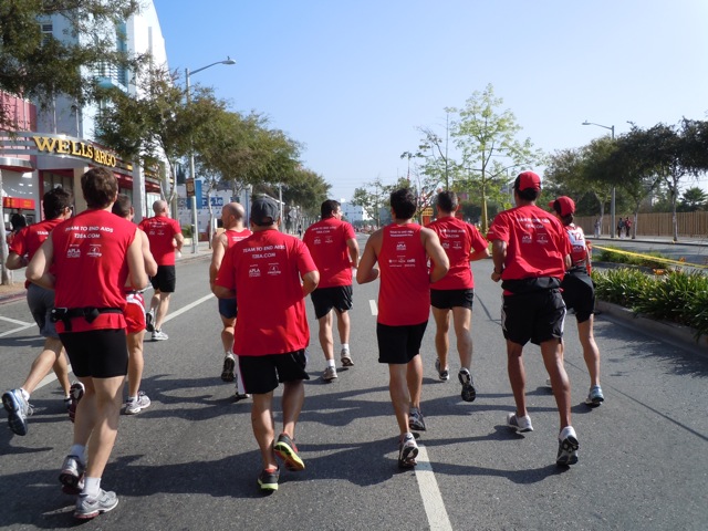AIDS Walk LA 2011 T2 runners