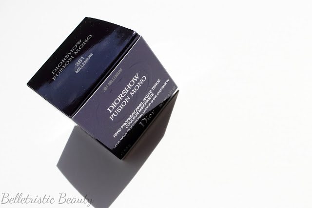 Dior Millenium Diorshow Fusion Mono Eyeshadow, Mystic Metallics, Fall 2013 in outdoor lighting Dior Millenium 381 Diorshow Fusion Mono Eyeshadow, Mystic Metallics, Fall 2013 in outdoor lighting