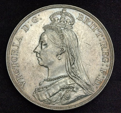 buy sell British English Silver Crown Queen Victoria