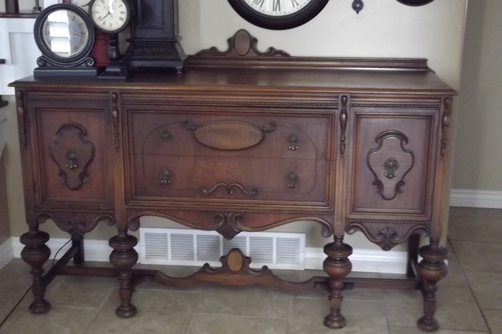 By The Way Jenn Gray restoring a 100 year old buffet