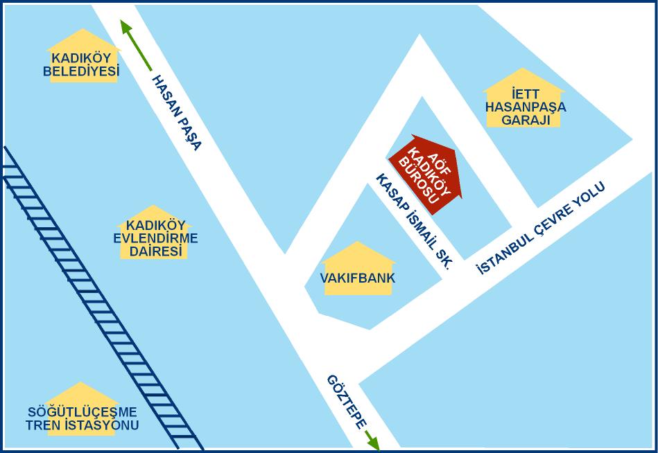 İstanbul Kadıköy AÖF Büro Telefon Numarası ve Adresi