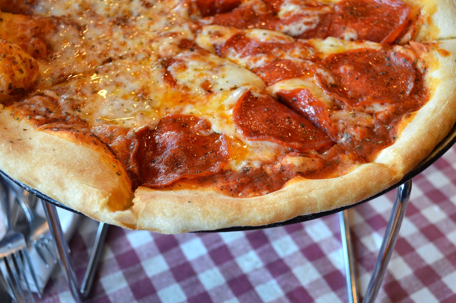 Lunch at Pizza A'fetta in Cannon Beach