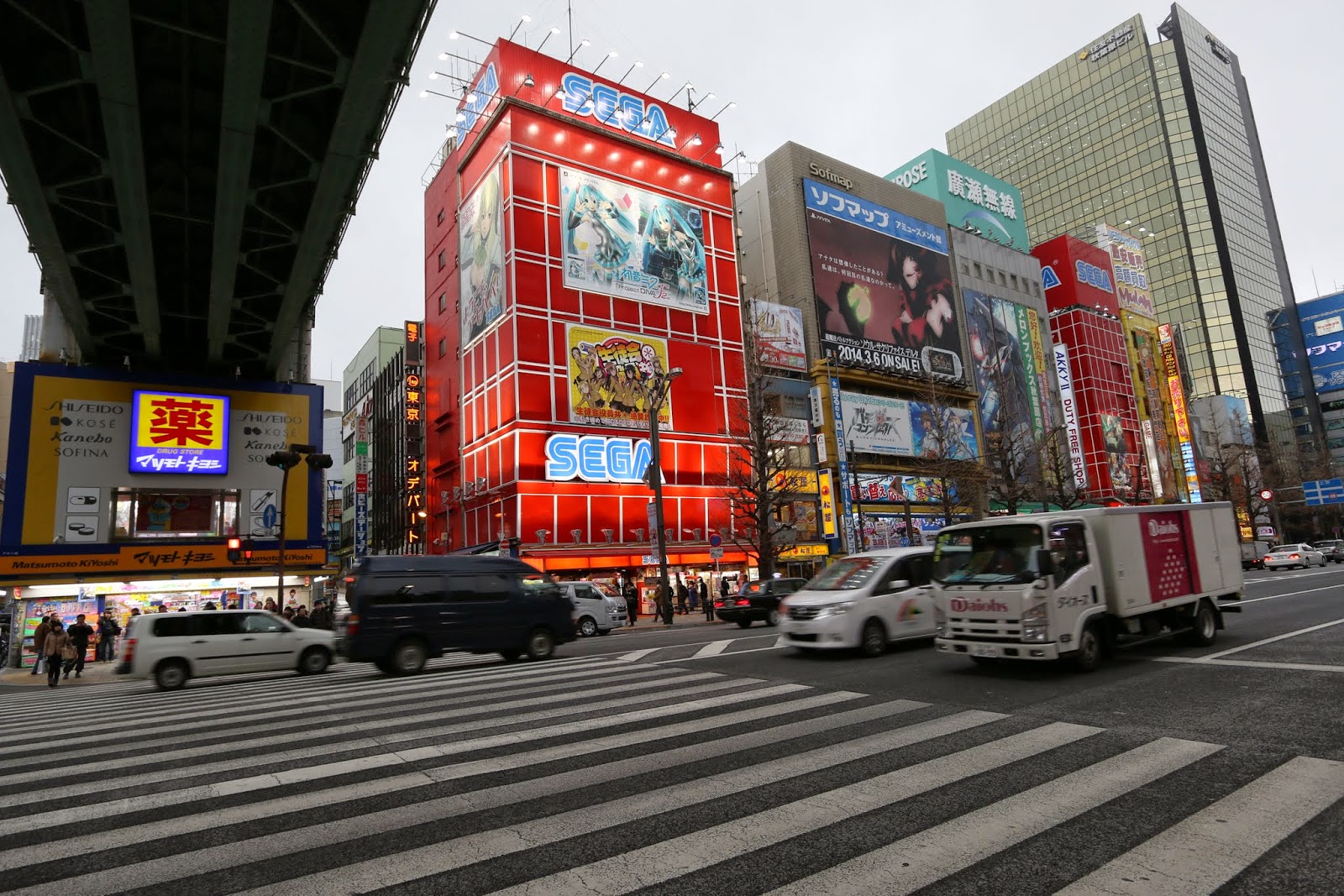You can find anime, manga, video games and computer goods along Akihabara streets in Tokyo, Japan You can find anime, manga, video games and computer goods along Akihabara streets in Tokyo, Japan