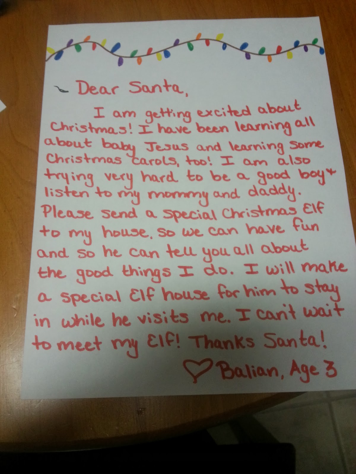 elf magic a magical holiday tradition elfmagic elfcapads letter explaining santa