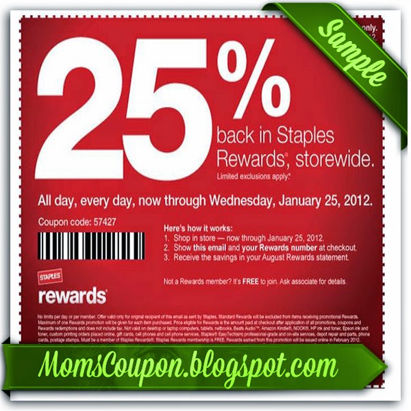 Get more, save more with Free Printable Staples Coupons Free