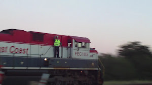 ECH models his new safety vest