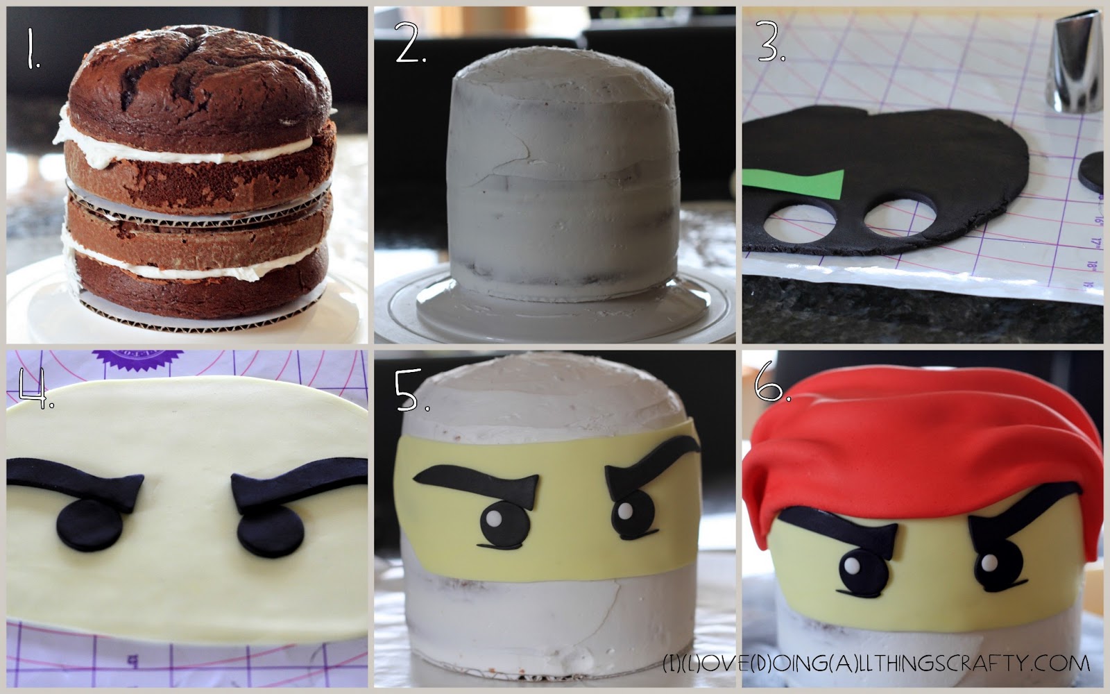 How To Make Ninjago Kai Cake How To Make Ninjago Kai Cake