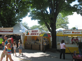 Heidi Jo's Beef Jerky Stand at the Fair