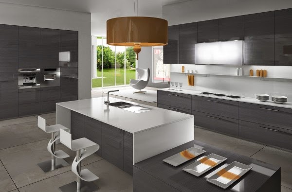 Cool modern minimalist kitchen designs and ideas home and ... Cuisine modern