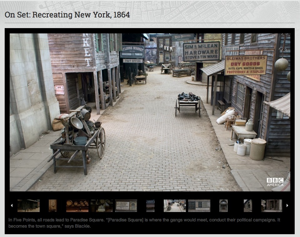 COPPER a TV drama transports viewers from the FIVE POINTS of New York