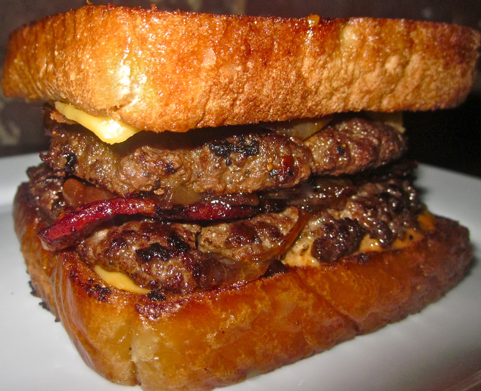 Haute + Heirloom Frisco Patty Melts with Double Patties, Caramelized