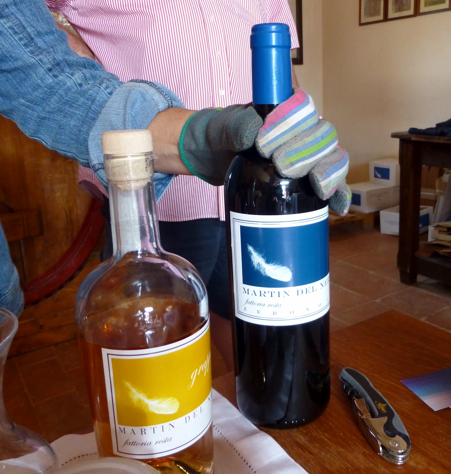 Whistlestop Cafe Cooking Wine Tasting Martin del Nero