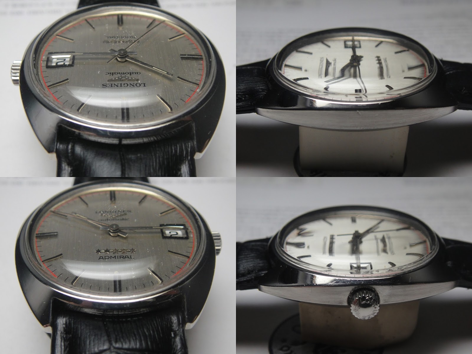 Antique Watch Bar LONGINES ADMIRAL AUTOMATIC WINDING WATCH 07 (SOLD)