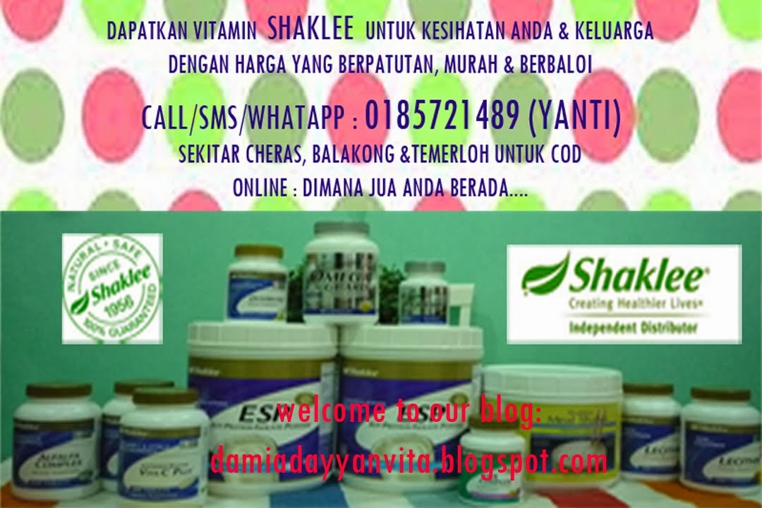 Jom sihat bersama vitamin keluarga 