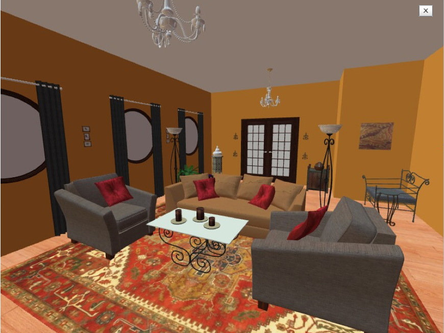 Interior design and home decorations Turkish living room design