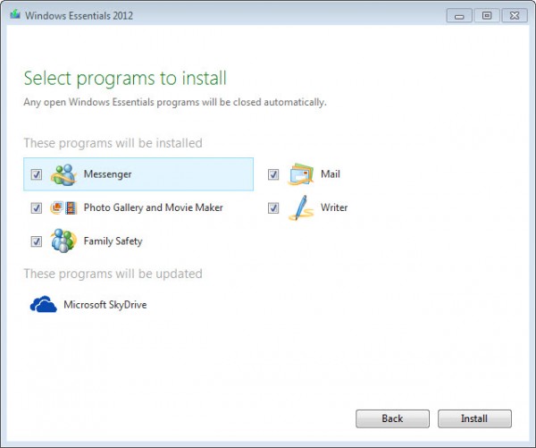 Windows 7 Windows Live Essentials 2012 16.4.3528 full