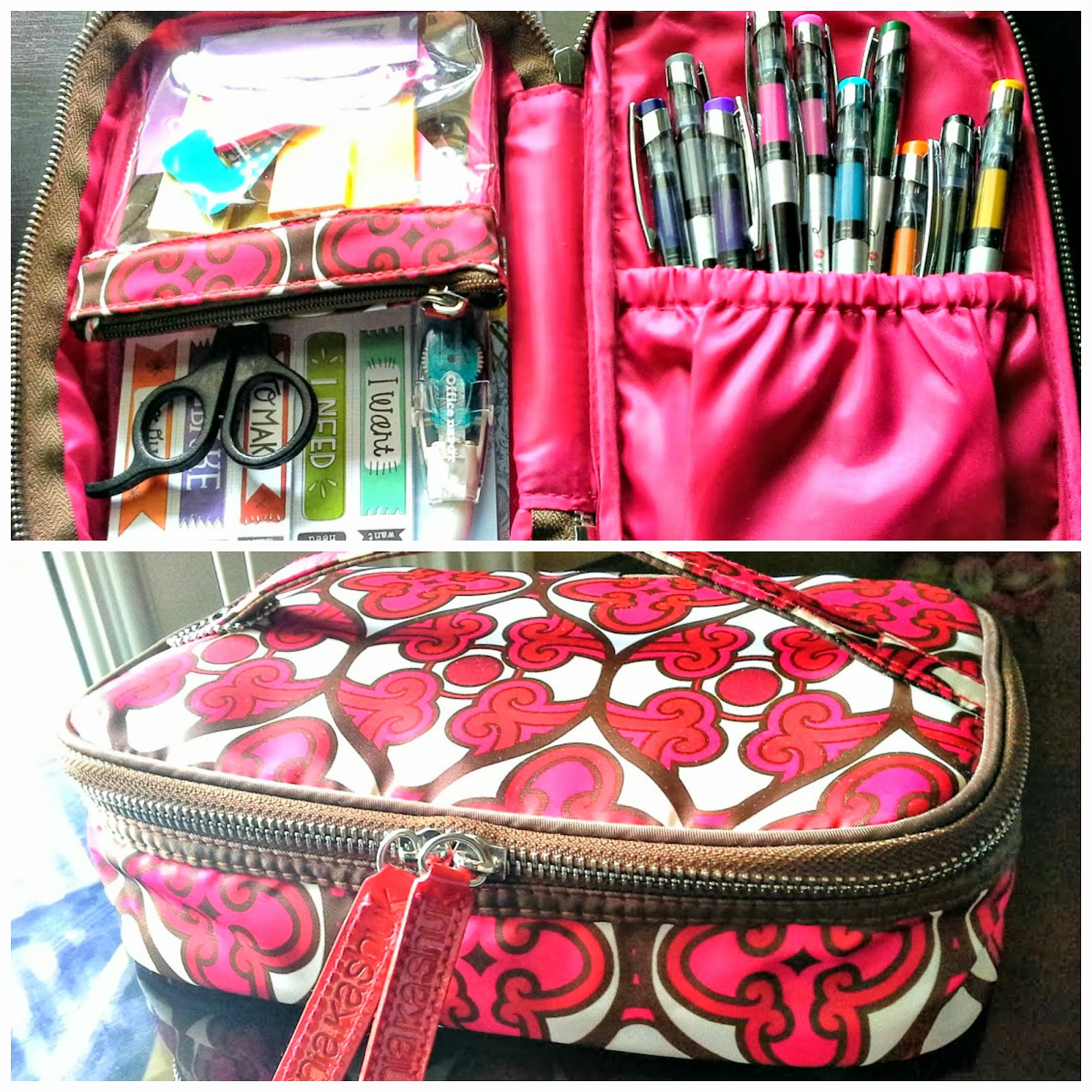 Simply in Control Repurposing Makeup Travel Cases as a Pen Case