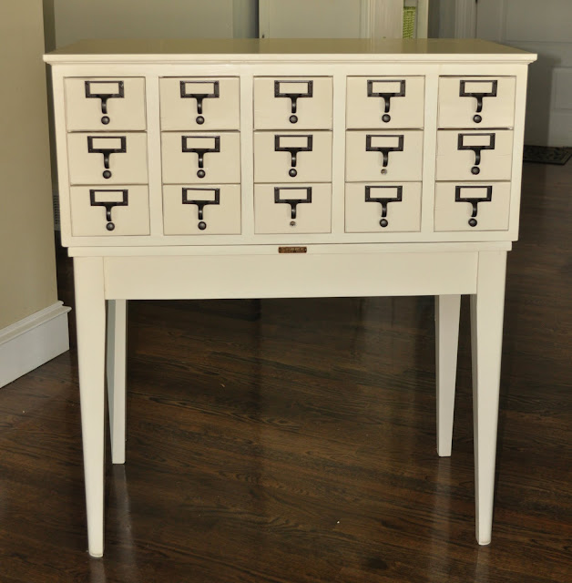 Cassandra Design Library Card Catalog All Done!!!